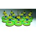 Subbuteo Andrew Table Soccer Brazil  2002 World Cup Winners  on WSB Professional bases